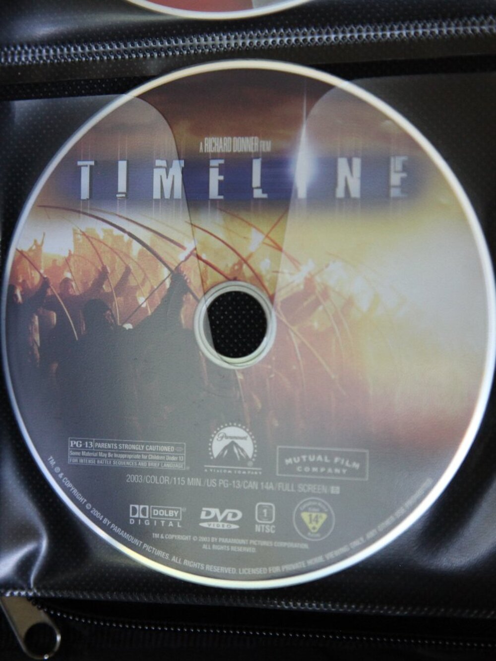 Film DVD: Timeline